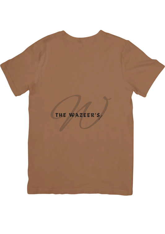 The Wazeer's Logo Printed T.Shirt  | Jersey.