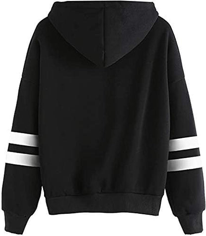 Wazeer International Cozy Hooded Sweatshirt for Teen Girls and Women | Cute Long Sleeve Pullover Tops.